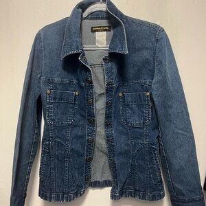 Sonia Rykiel Blue Jean Jacket Classic Denim